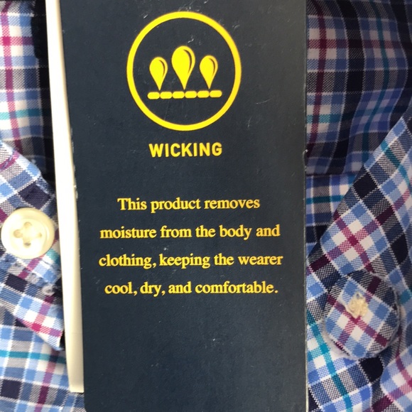 NWT 4T Ralph Lauren performance fabric button up boys plaid shirt. - Picture 10 of 10